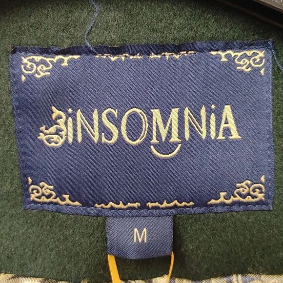 INSOMNIA BY MANZINI SOFT POLY WOOL BOMBER STYLE JACKET. - Picture 8 of 11